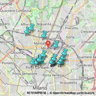 Mappa Piazzale Giuseppe Massari, 20125 Milano MI, Italia (1.705)