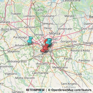 Mappa Via Vittorio Bersezio, 20125 Milano MI, Italia (25.28091)