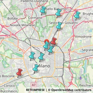 Mappa Via Vittorio Bersezio, 20125 Milano MI, Italia (4.19273)