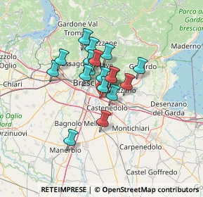 Mappa Villagio Buffalora Traversa Ottava, 25129 Buffalora BS, Italia (9.13167)