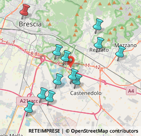 Mappa Villagio Buffalora Traversa Ottava, 25129 Buffalora BS, Italia (3.96917)