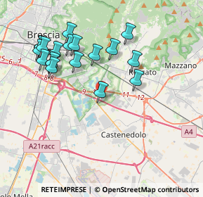 Mappa Villagio Buffalora Traversa Ottava, 25129 Buffalora BS, Italia (4.1565)