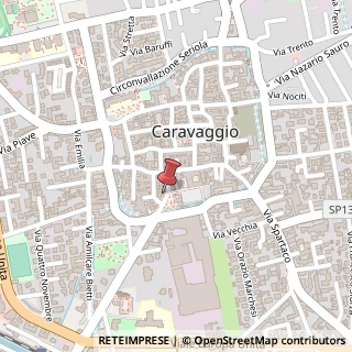 Mappa Largo Cavenaghi Luigi, 13, 24043 Caravaggio, Bergamo (Lombardia)