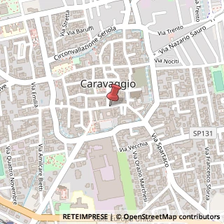 Mappa Via Roma, 22, 24043 Caravaggio, Bergamo (Lombardia)