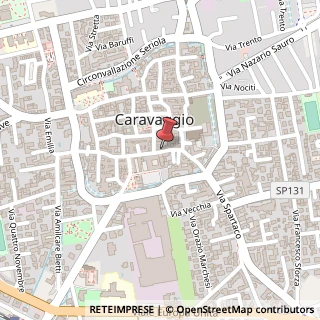 Mappa Via Roma, 22, 24043 Caravaggio, Bergamo (Lombardia)