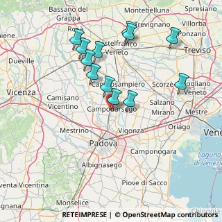 Mappa SS 307, 35011 Campodarsego PD (14.9525)