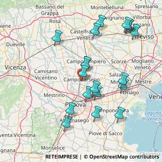 Mappa SS 307, 35011 Campodarsego PD (16.83895)
