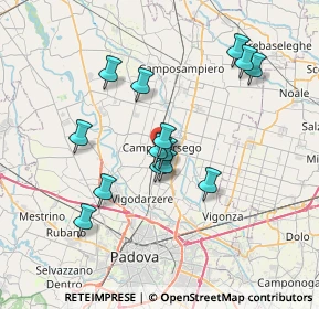 Mappa SS 307, 35011 Campodarsego PD (6.34714)