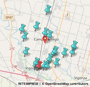 Mappa SS 307, 35011 Campodarsego PD (3.9015)