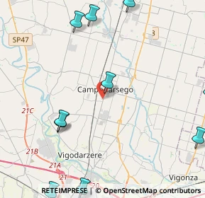 Mappa SS 307, 35011 Campodarsego PD (6.28545)