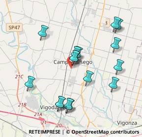 Mappa SS 307, 35011 Campodarsego PD (3.85938)