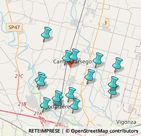 Mappa SS 307, 35011 Campodarsego PD (3.918)