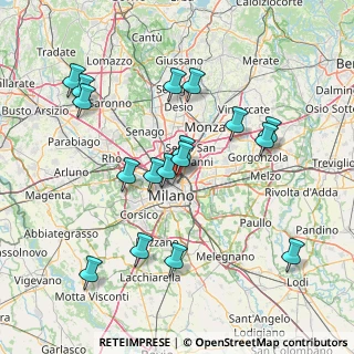 Mappa Via Privata del Progresso, 20125 Milano MI, Italia (15.57941)
