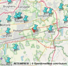 Mappa Via I Maggio, 20060 Vignate MI, Italia (6.49)