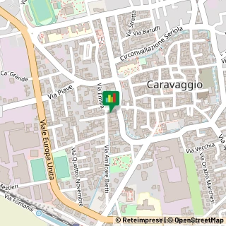 Mappa Via Amilcare Bietti, 19, 24043 Caravaggio, Bergamo (Lombardia)