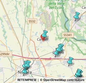 Mappa Via Marè, 28062 Cameri NO, Italia (6.17385)