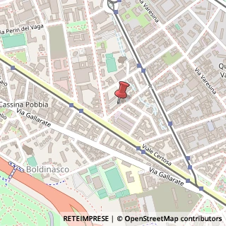 Mappa Via Pier Francesco Mola, 46, 20156 Milano, Milano (Lombardia)