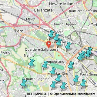 Mappa Via Uruguay Via Sem Benelli, 20151 Milano MI, Italia (2.732)