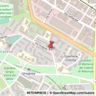 Mappa Via Sem Benelli,  2, 20151 Milano, Milano (Lombardia)