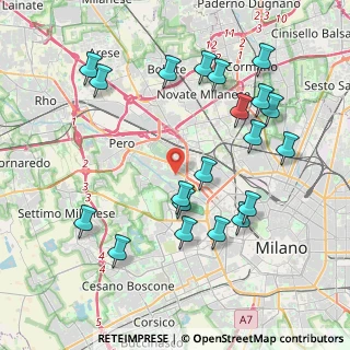 Mappa Via Uruguay Via Sem Benelli, 20151 Milano MI, Italia (4.3345)