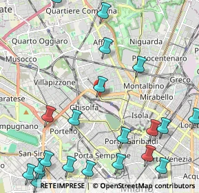 Mappa Piazzale Nigra Costantino, 20158 Milano MI, Italia (2.97)