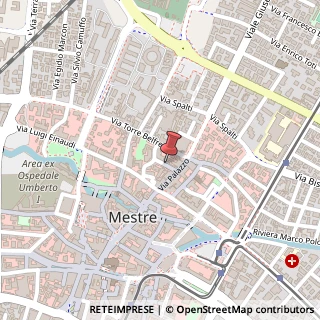 Mappa Calle del Gambero, 8/B, 30174 Venezia, Venezia (Veneto)