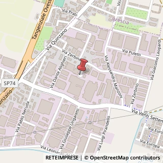 Mappa Via Ugo Foscolo,  13, 25020 Leno, Brescia (Lombardia)