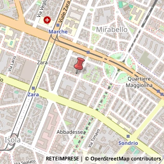 Mappa Via Giovanni Keplero, 18, 20124 Milano, Milano (Lombardia)