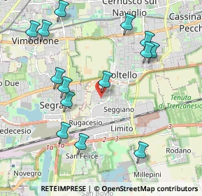 Mappa Via Gorizia, 20096 Pioltello MI, Italia (2.27357)