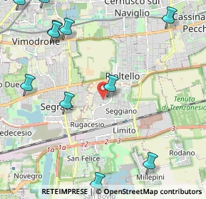 Mappa Via Gorizia, 20096 Pioltello MI, Italia (2.94273)