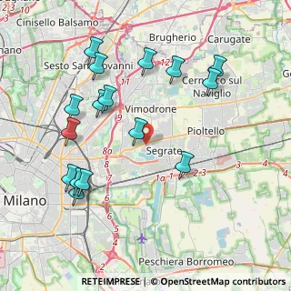 Mappa Via Leonardo da Vinci, 20090 Segrate MI, Italia (4.31563)