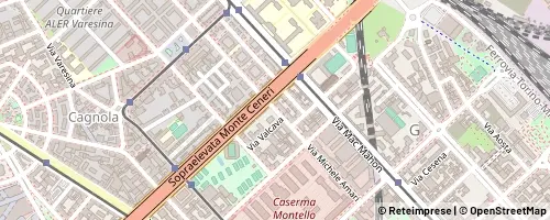 Mappa Milan