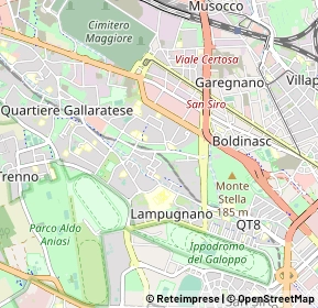 Mappa 20151 Milano MI, Italia (1.3875)