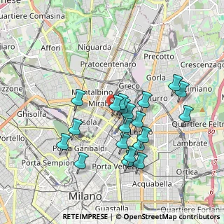 Mappa Via Stresa, 20125 Milano MI, Italia (1.6905)