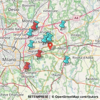 Mappa Via Trenzanesio, 20060 Vignate MI, Italia (6.6)