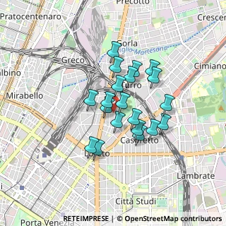 Mappa Via Marco Aurelio, 20127 Milano MI, Italia (0.646)