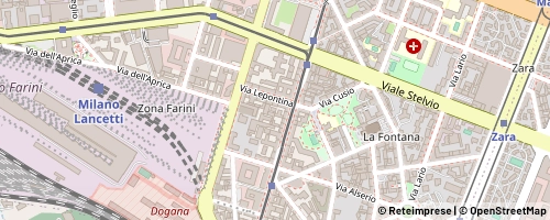 Mappa Milão