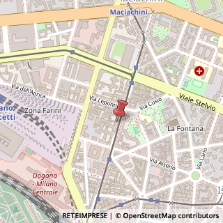 Mappa Via Carlo Farini, 59, 20159 Milano, Milano (Lombardia)