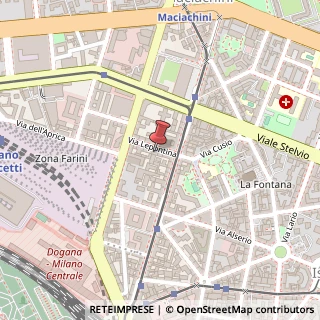 Mappa Via Lepontina, 8, 20159 Milano, Milano (Lombardia)