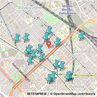 Mappa Via Monte Generoso, 20155 Milano MI, Italia (0.5565)