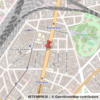 Mappa Viale Monza, 61/A, 20125 Milano, Milano (Lombardia)