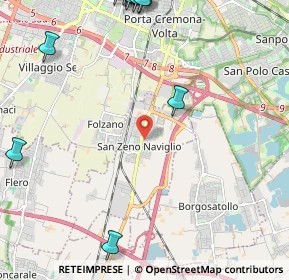 Mappa 25010 San Zeno Naviglio BS, Italia (3.4705)