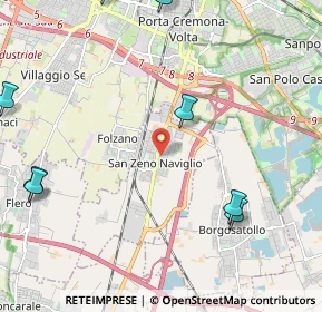 Mappa 25010 San Zeno Naviglio BS, Italia (4.039)