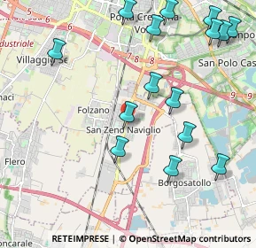 Mappa 25010 San Zeno Naviglio BS, Italia (2.45533)