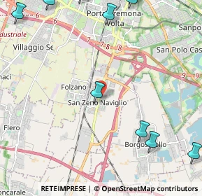 Mappa 25010 San Zeno Naviglio BS, Italia (3.30818)