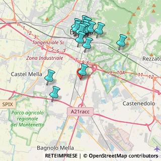 Mappa Via Tito Speri, 25010 San Zeno Naviglio BS, Italia (4.21833)