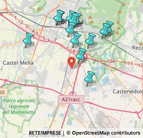 Mappa 25010 San Zeno Naviglio BS, Italia (3.92286)