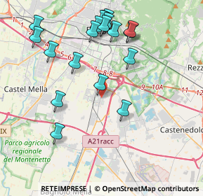 Mappa 25010 San Zeno Naviglio BS, Italia (4.34789)