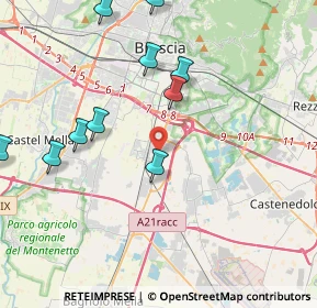 Mappa 25010 San Zeno Naviglio BS, Italia (4.88818)