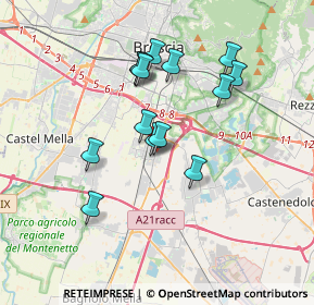 Mappa 25010 San Zeno Naviglio BS, Italia (3.09857)